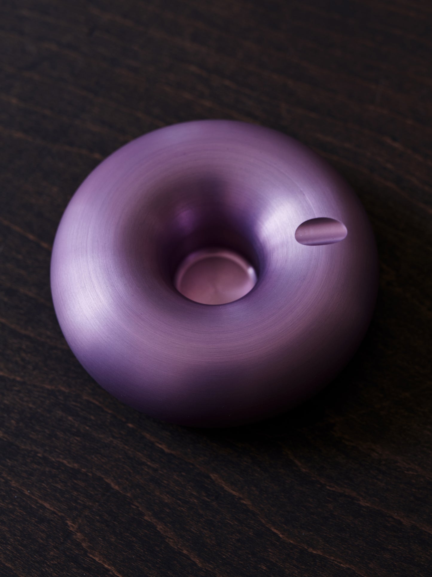 Flute ashtray lilac