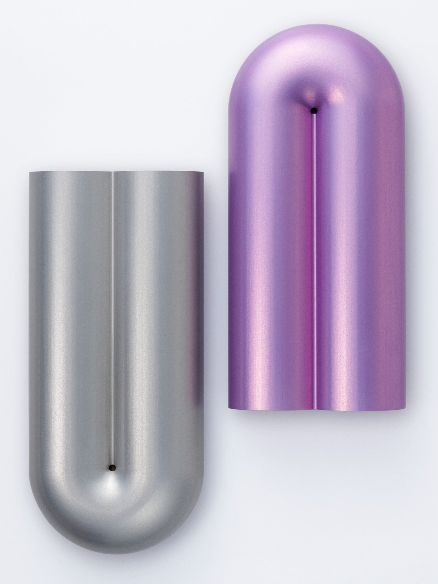 Flute incense burner lilac