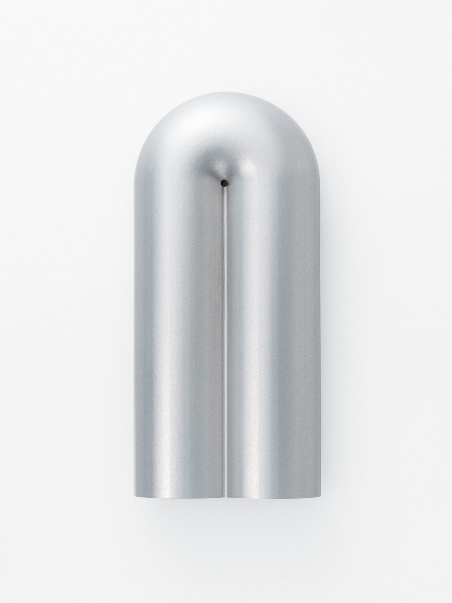 Flute incense burner grey / silver