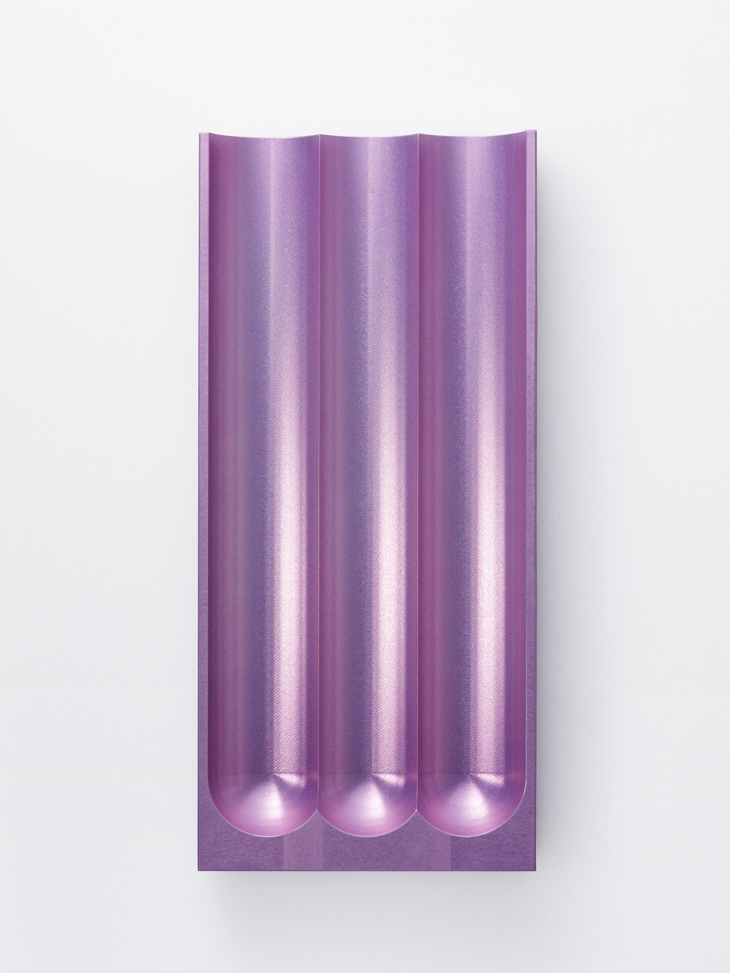 Flute pencil tray lilac