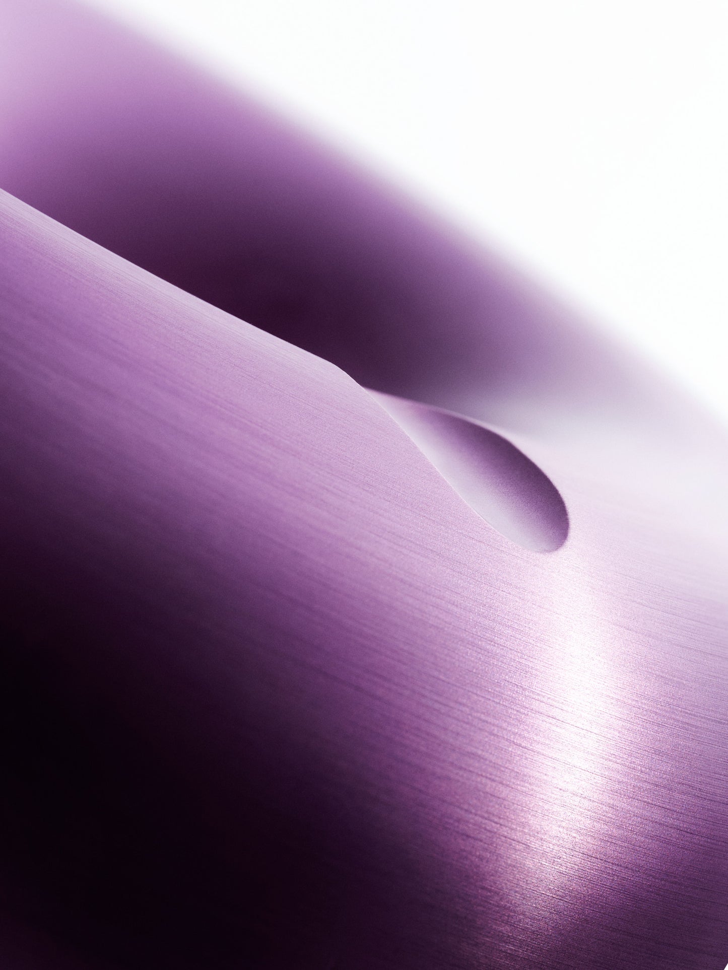 Flute ashtray lilac