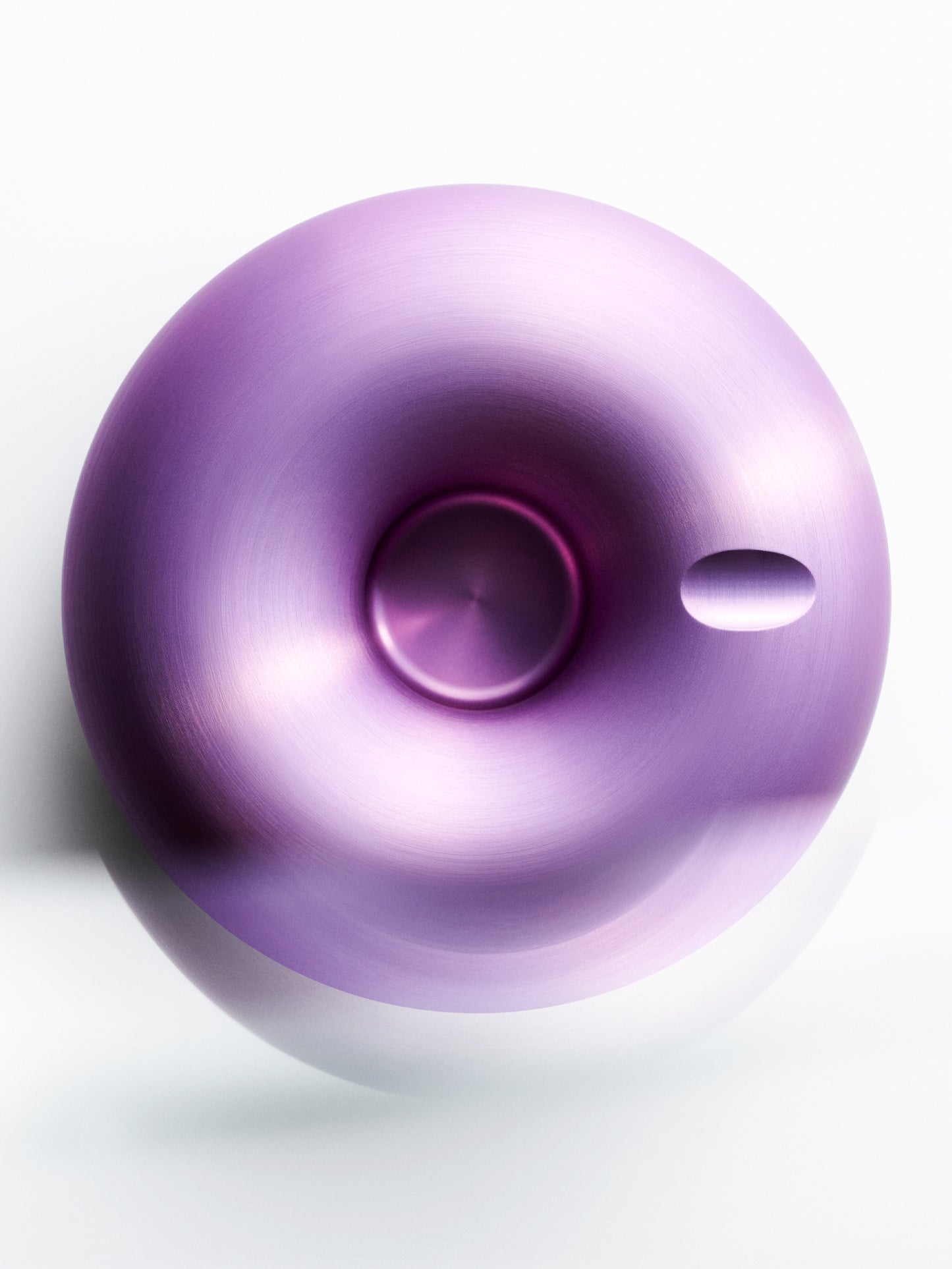 Flute ashtray lilac